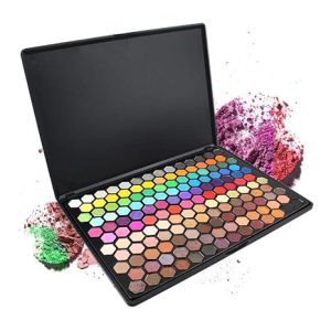 Sombra de ojos de múltiples colores Sombra de ojos Paleta de sombras de ojos Colores Kit de maquillaje Paleta de colores de ojos Paleta de maquillaje de Halloween Mate y Brillo Cosmético profesional
