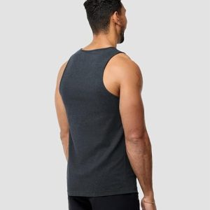 INTO THE AM Tank Tops for Men S - 2XL Plain Mens Tank Top Soft Cotton Blend Sleeveless Muscle Shirts Beach Casual 4.4 4.4 de 5 estrellas   (1,122)