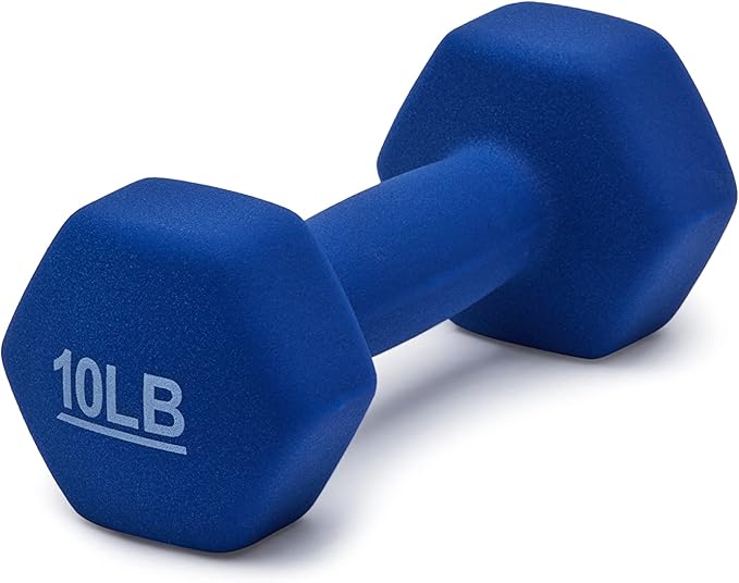 Mancuerna de entrenamiento de fácil agarre, con revestimiento de neopreno, disponibles en varios juegos y pesos - Imagen 4