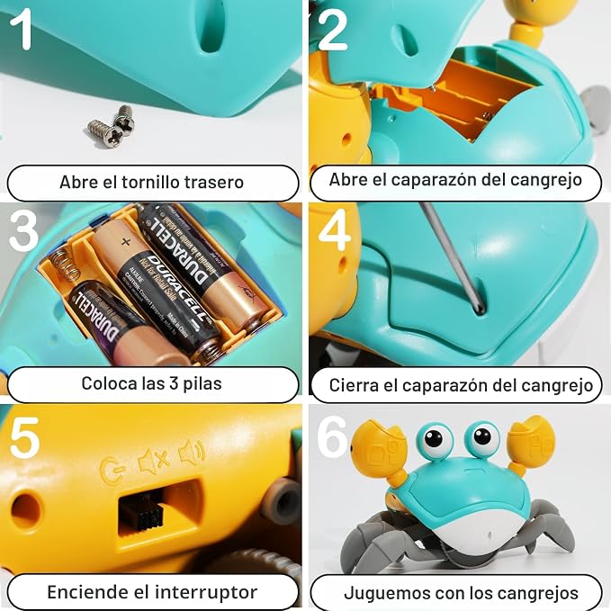 Juguete de Cangrejo que Gatea para Bebé - Imagen 2