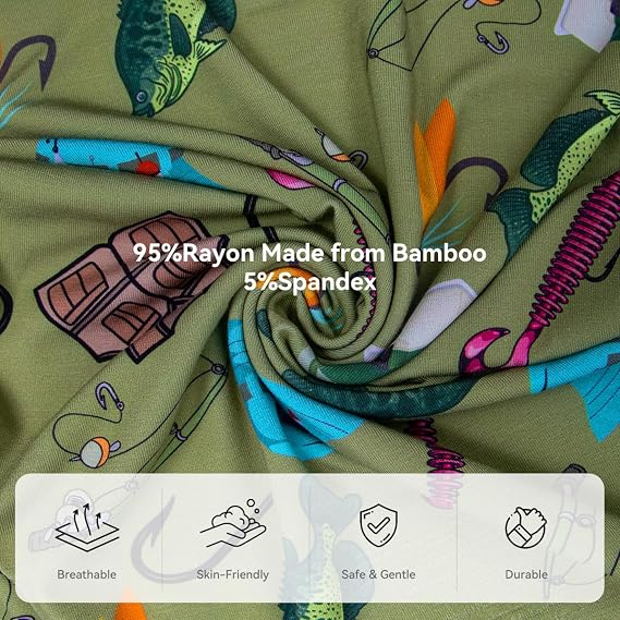 Pijama de viscosa de bambú para niños y niñas, mameluco con cremallera de 2 vías, manga corta, YKK, para bebés prematuros y recién nacidos de 0 a 24 meses - Imagen 2