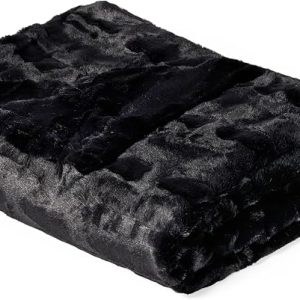 Manta Minky Couture Sorbet - Manta Ultra Suave para Comodidad Sedosa y Suave - Manta Decorativa