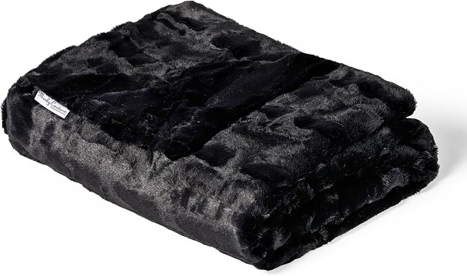 Manta Minky Couture Sorbet - Manta Ultra Suave para Comodidad Sedosa y Suave - Manta Decorativa