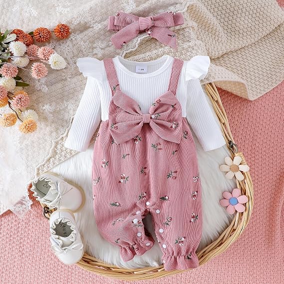 Ropa de bebé recién nacida, mameluco de manga larga, mameluco de una pieza, para otoño e invierno, trajes para bebés de 0 3 6 9 12 18 meses